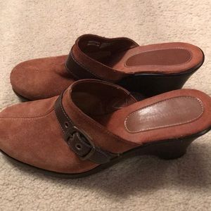 Brown Booties with Buckles!
